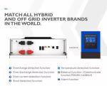 51.2v Lifepo4 5Kw 10Kw Generator Off Grid Home Solar System 48v 100Ah 200Ah