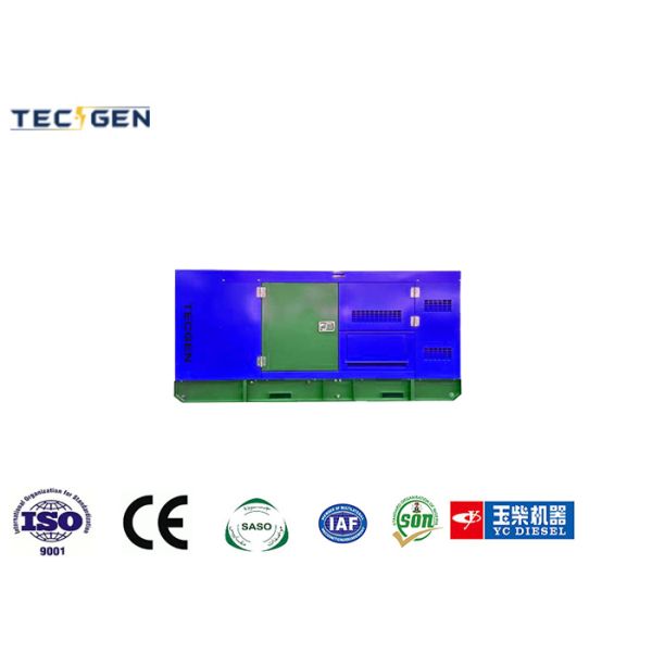 110kVA Yuchai Genset Silent Diesel Generator With Brushless Type Alternator For Continuous Use