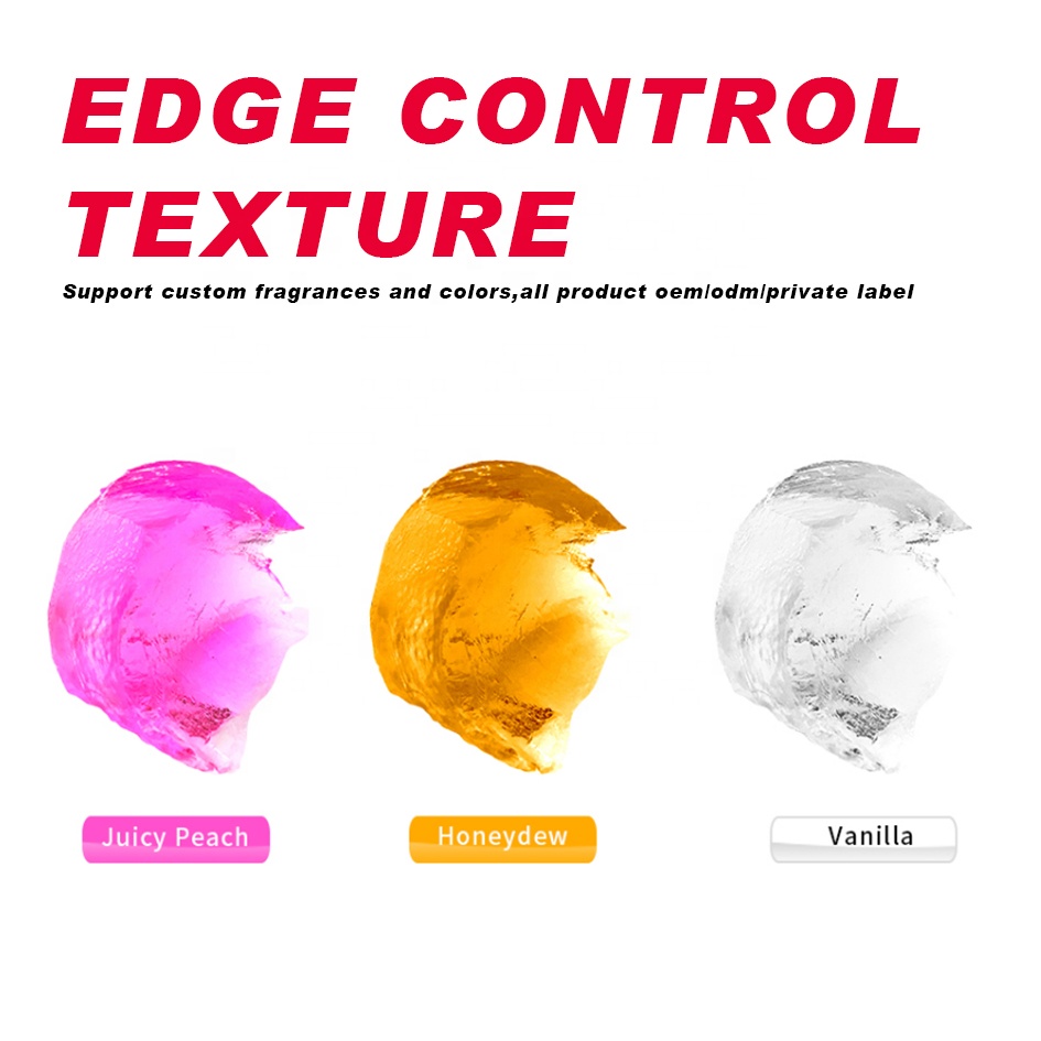 Non Greasy Loc N Thick Clear Braiding Jam Hair Gel and Edge Control Super Strong Hold
