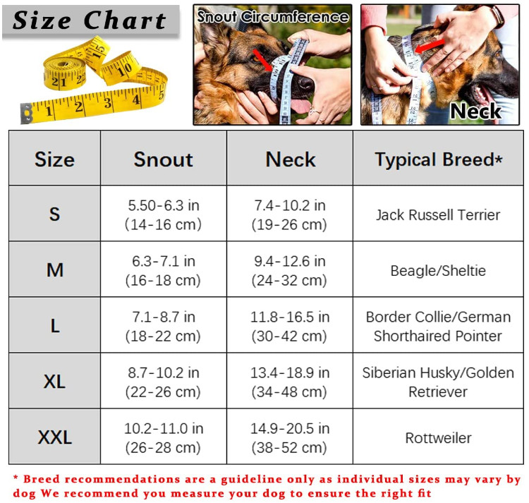 over the nose dog lead