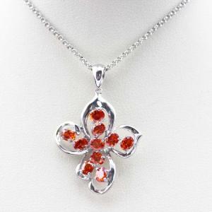 Wholesale 925 Silver Red Cubic Zircon Pendant Necklace (PSJ0227) from china suppliers