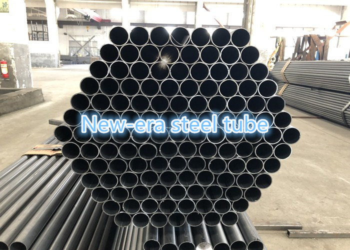 Seamless Cold Drawn Welded Tubes Fluid Steel Pipe Round Section Shape
