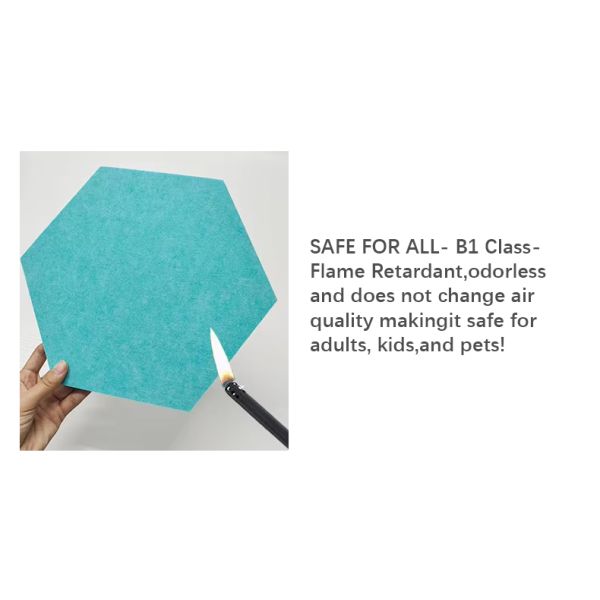 Acoustic Wall Panel For Noise Reduction Made From Custom PET Sound Absorbing Material