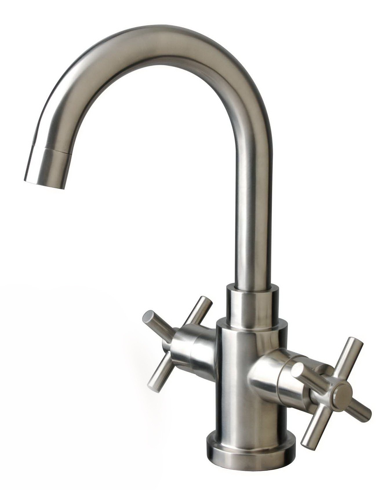 New 304 Stainless Steel Brushed Satin Colors China Manufacture Sink Basin Bathroom Faucets