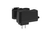 6W Max EU Plug CE GS Certified 4.2V 6V 8.4V Lithium / Lead-Acid Battery Charger