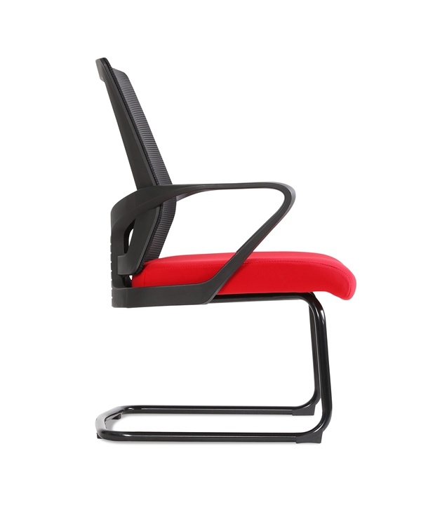 Red Task Chairs serving the staff put in the office / meeting room