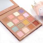 Nature Color Waterproof Eyeshadow Palette 12*12*5cm Multicolor Eye Makeup