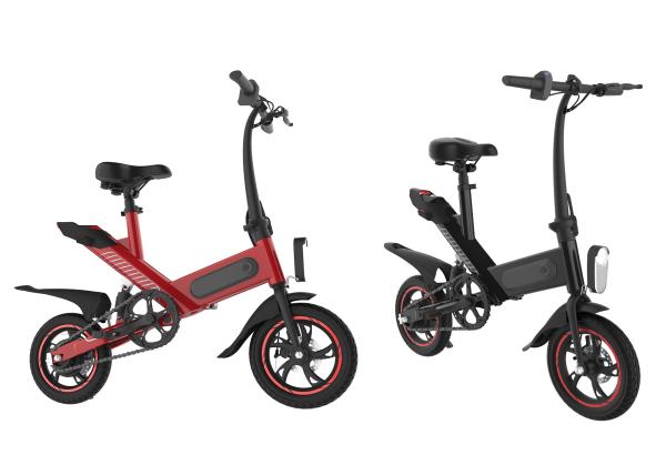 Carbon Steel Electric Pedal Bike 350W Brushless Contour Engine 25KM/H High
