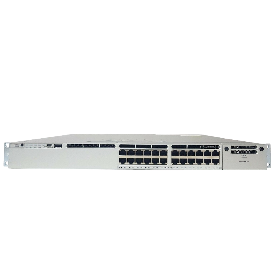 WS-C3850-24P-L Managed POE Switch 3850 24P/3850 24P L Stackable Function
