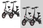 Multi Functional Aluminum Folding Electric Bike City E Cycle 100 * 45 * 73CM