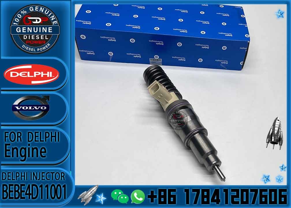 Fuel Injector BEBE4D11001 20500620 20747798 for Excavator EC460B EC360B Diesel Engine D12D