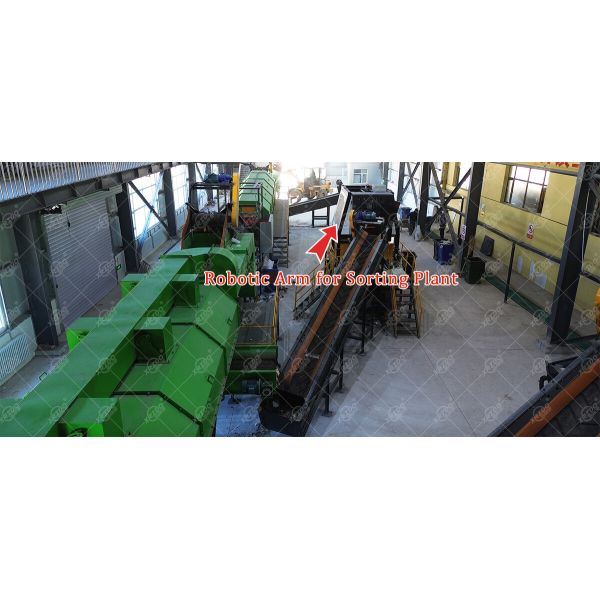 Xrido XRD-100D 100t/D AI Robotic Arm Waste Sorting Machine
