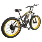 Fat Tire Electric Bike 350W Motor 13AH Lithium Battery SMLRO XDC600 26x4.0 inch