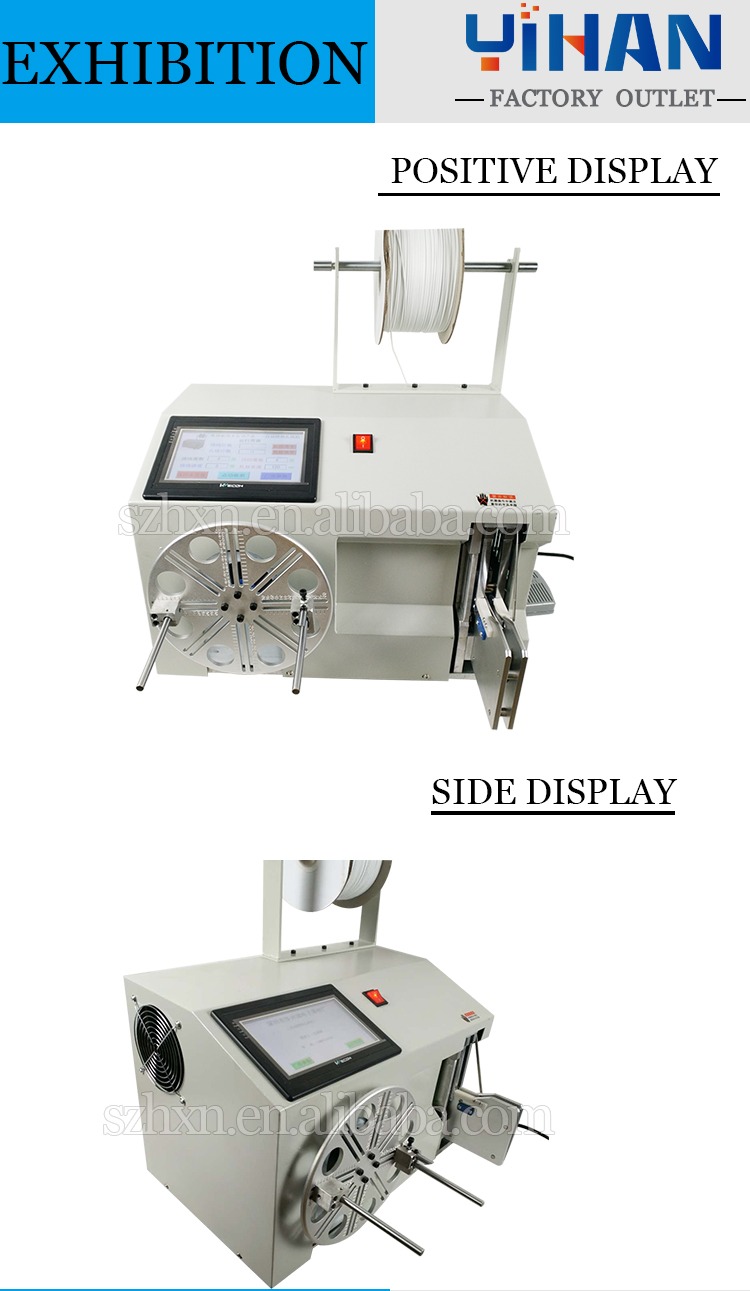 Circle Diameter 50-200mm Coil Automatic Winding Wire Binding Machine for Binding