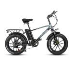 18Ah Lithium Battery Electric Hybrid Bike 750W 20 Inch Fat Tire Mountain Ebike