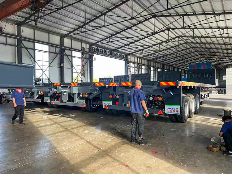 Sinotruck HOWO Cargo Truck Trailer Heavy Duty Cargo Semi Trailer