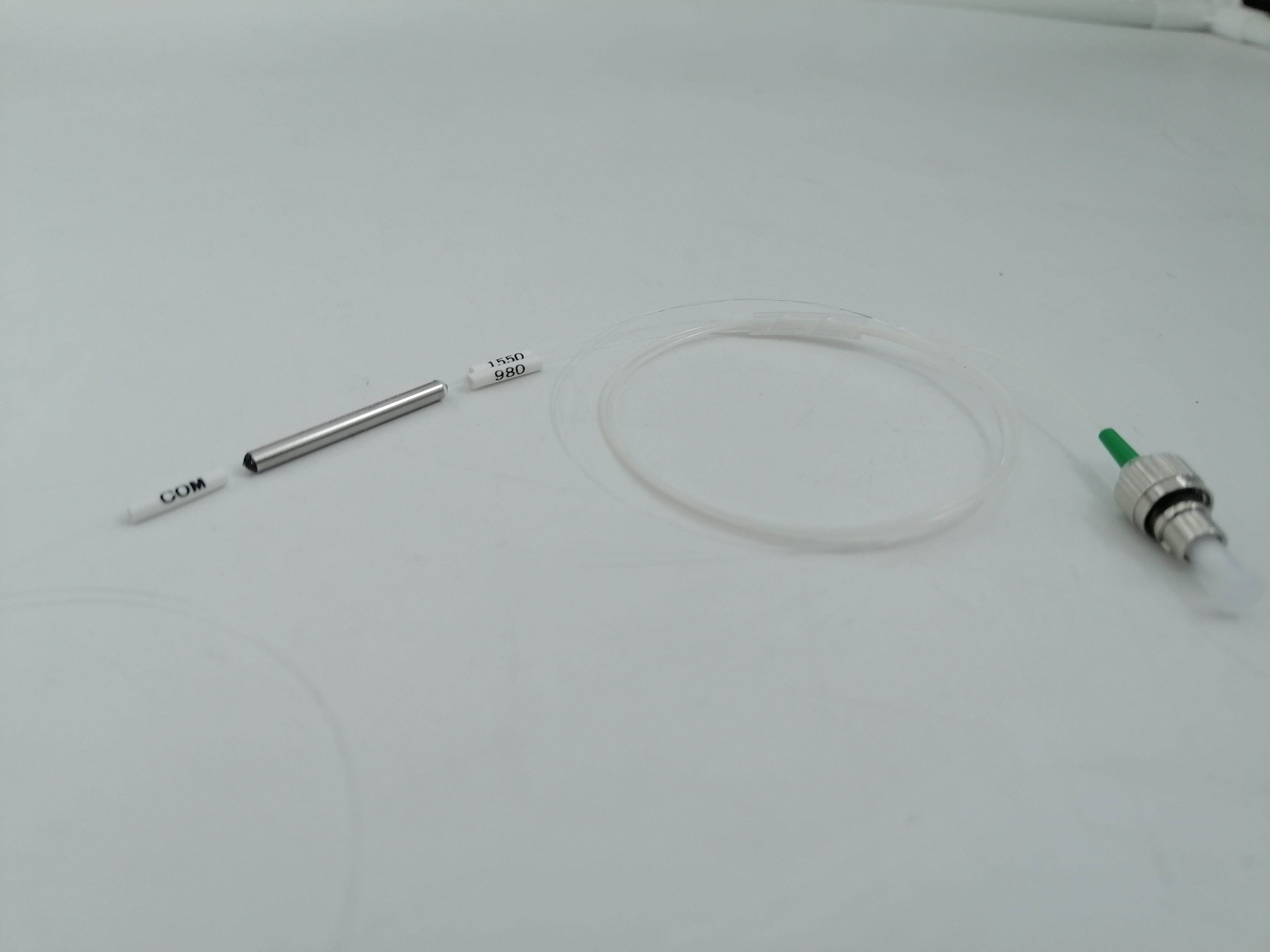 980/1550nm 1480/1550nm Ultra Compact Size 1x2 Single Mode Fused WDM Coupler 3.0*30mm