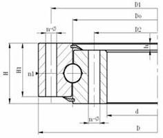 Wholesale Slewing bearings Single-Row 4 Point Contact Ball Slewing Ring Bearing HSW.40.2370 from china suppliers
