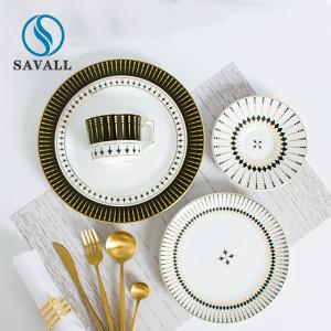 Wholesale Round Solid Sublimation Bohemian Porcelain Cups And Saucers from china suppliers
