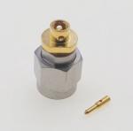 40GHz 2.92mm Male Waterproof Coaxial Connector Straight Soldering For Cable