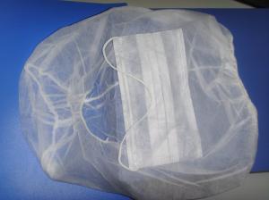 Wholesale Soft Medical Disposable Hair Caps Hood Astronaut Caps PP Non Woven Material from china suppliers