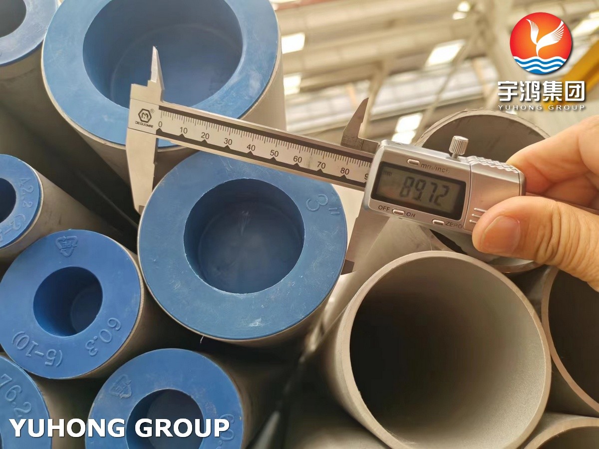 DIN EN10216-5 1.4404 D2 T1 D4 T3 Stainless Steel Seamless Pipe Tube