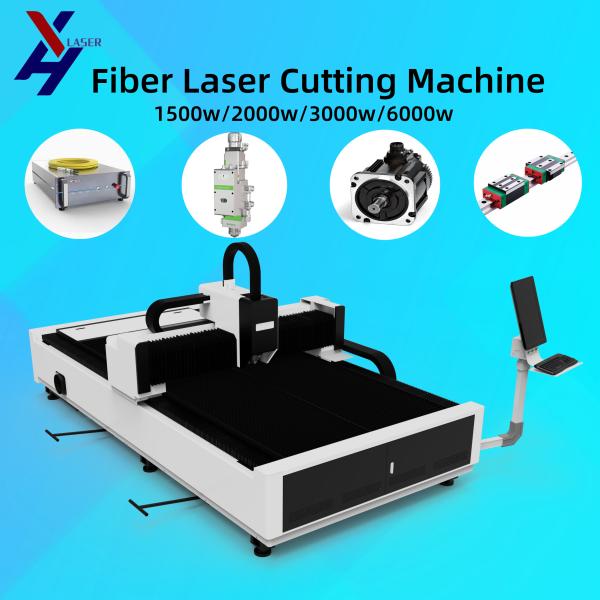 3015 Industrial Metal Steel Iron Sheet CNC Fiber Laser Cutting Machine 1kw 2kw