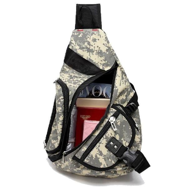 Custom Logo Outdoor Sports Camping Messenger Chest Pack Single Shoulder