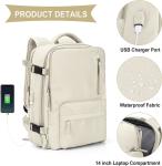 Large Travel Backpack Women, Carry On Backpack,Hiking Backpack Waterproof