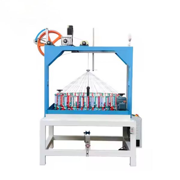 High Speed Round Rope Braiding Machine Rope Braider Adjustable Diameter