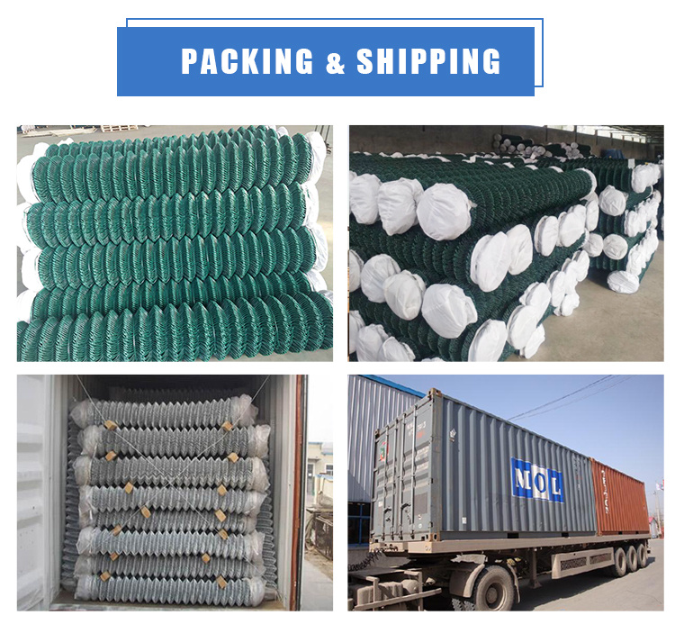 Hot Dipped Galvanized Chain Link Fence for Sale