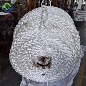 Wholesale White Boat Nylon Mooring Rope 8 Strands 30mm-120mm from china suppliers