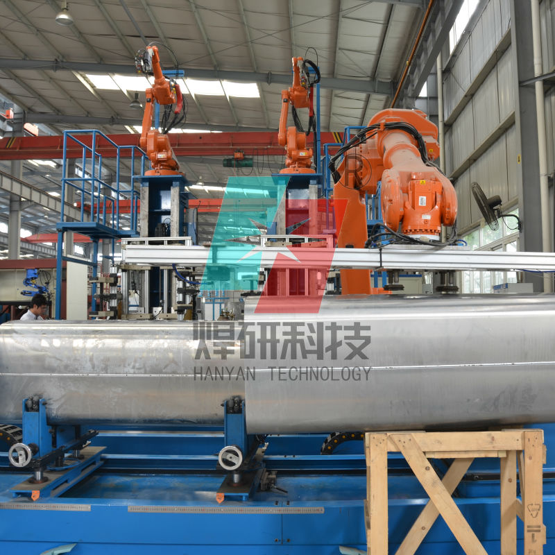 220V Robot Welding Station For Auto Parts Automatic Welding Robot