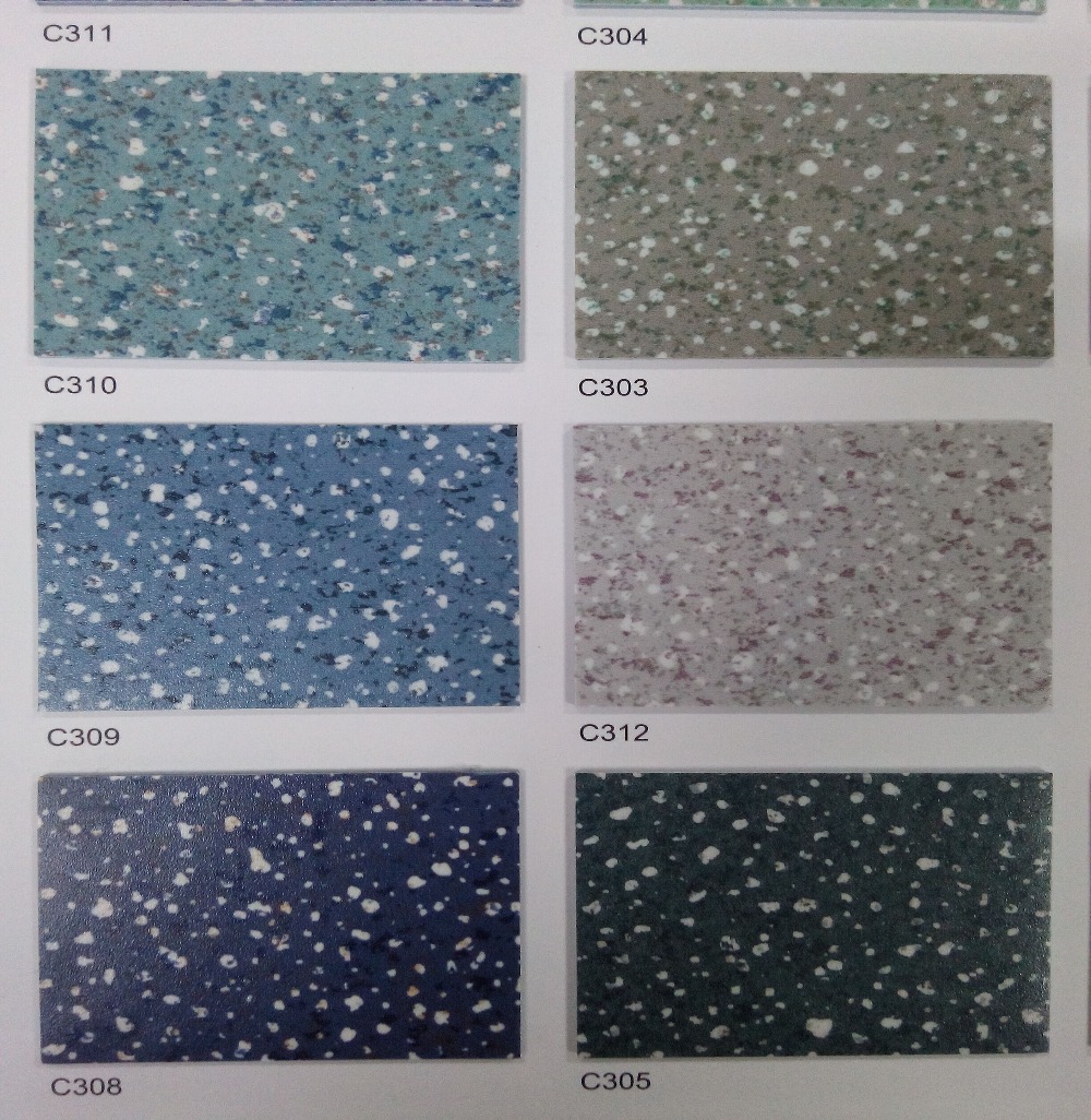 Indoor Recycled PVC Flooring Thickness:1.6mm Environmental Protection
