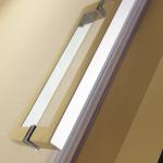 Clear Glass Tub Shower Doors Sanitary Grade Shower Door SNDM0608-8