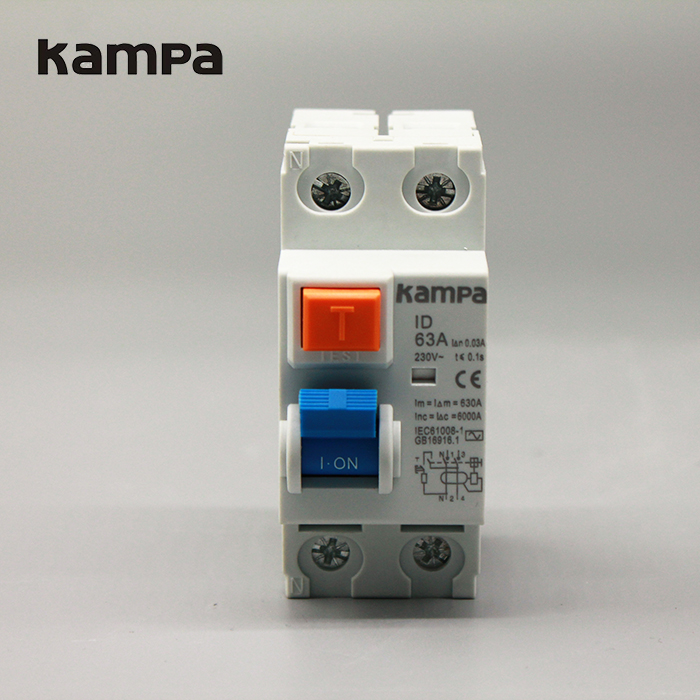 Kampa Best brand electrical switch ID Rccb 100A Circuit Breaker