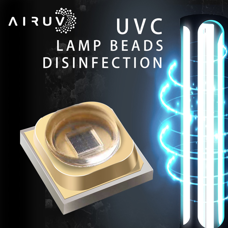 High Optical Power UVA UVB LED Chip UVC 254nm Uv Led 270nm 280nm Purple 1W 3W