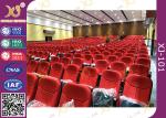 Lumbar Support Wear Resistance Fabric Theatre Seating Chairs With 5 Years