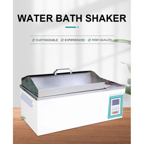 Lab Thermostatic Reciprocating Oscillating Heating Water Bath Shaker for Metal Body