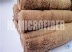 80% Polyester 20% polyamide 30*40 microfiber cleaning towel 450gsm coral fleece