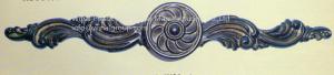 Wholesale Metal onlays L248mm*W30mm for furniture decoration,zinc alloy,size &amp; finish can be OEM. from china suppliers