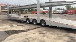 Wholesale Russian Car Hauler Trailer 10 Car 17 Meter Hydraulic Trailer Carrier Semi-Trailer from china suppliers