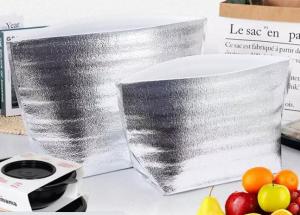 Wholesale 40*50cm Flat Mouth Thermal Delivery Packaging Aluminium Foil Insulation Bag from china suppliers
