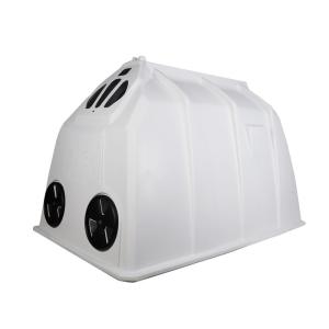 Wholesale White Polyethylene Rectangle Calf Shelter Insulated Weatherproof Hutch from china suppliers