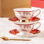 Ceramic Type Porcelain 2024 Year Cup 200ml Chinese Year Mug Gift Coffee Cup And