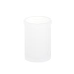 Glass Hotel Home Bath Countertop Set Sustainable Frosted White Vintage
