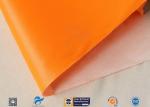 3732 Orange Fire Resistant Silicone Coated Fiberglass Fabric Glass Fiber Cloth