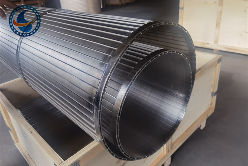 Bucket Type Stainless Steel 316l Grade Wedge Wire Filter Element OD 200mm