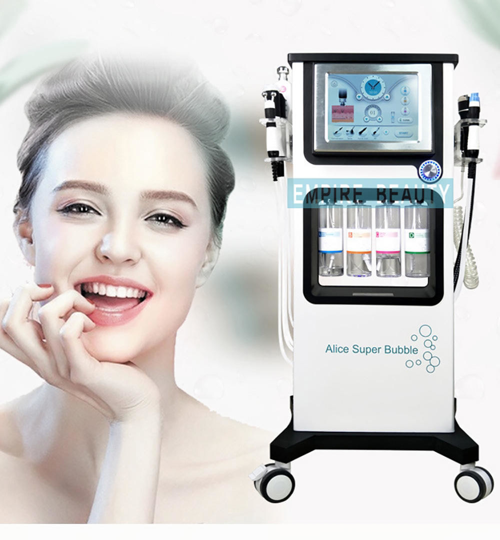Skin Care Hydrafacial Water Dermabrasion Machine , Oxygen Jet Aqua Facial Machine