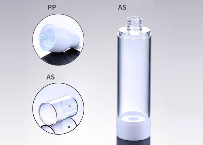 30ML 50ML 100ML Airless Cosmetic Emulsion Bottle Plastic Packaging